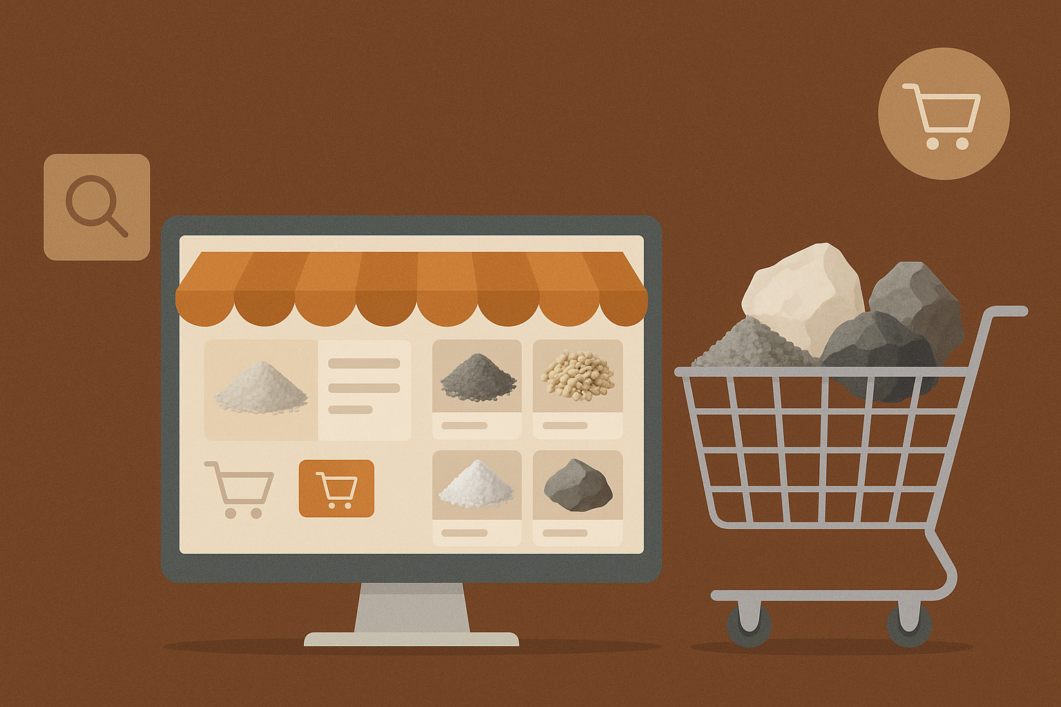 فروشگاه اینترنتی مواد معدنی