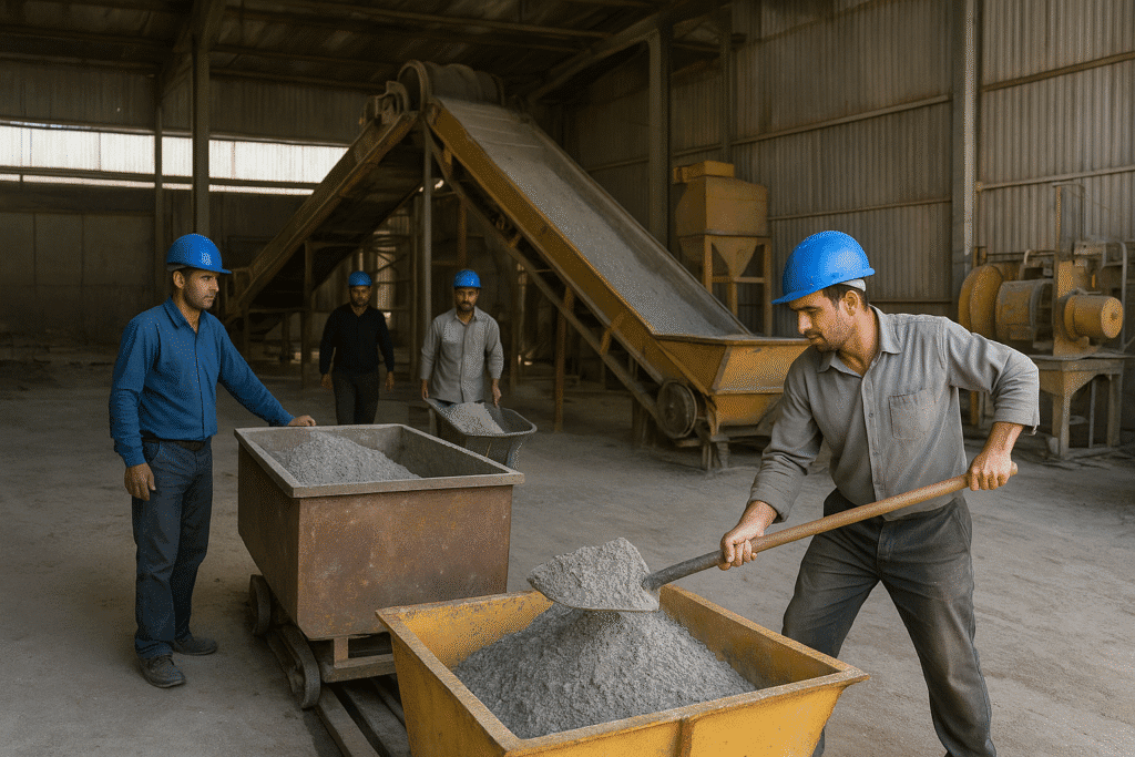 کارخانه تولید زئولیت