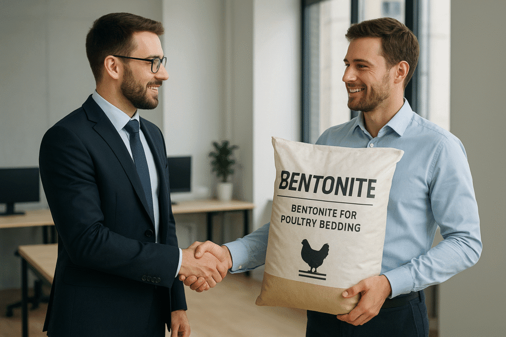 خرید بنتونیت بستر مرغداری