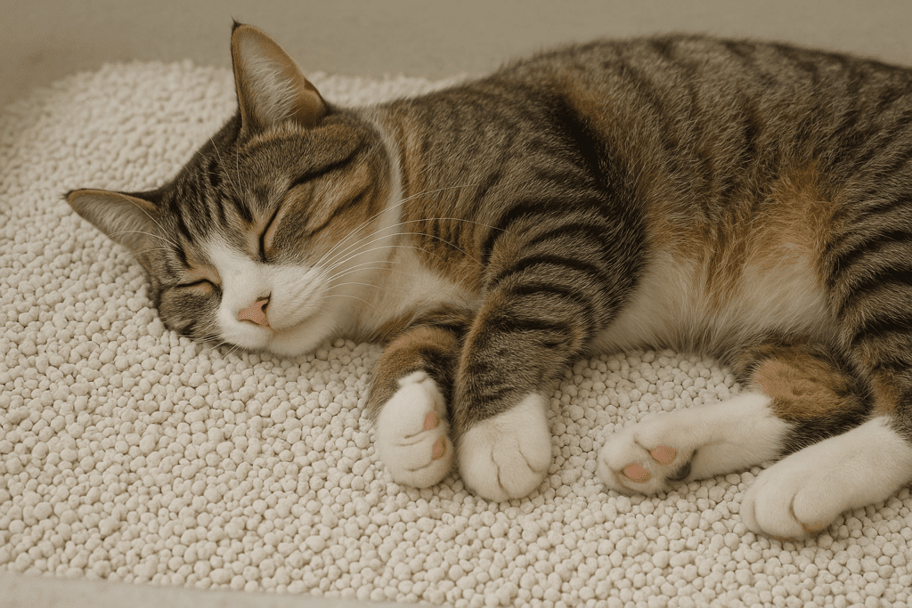 خاک گربه بدون بو