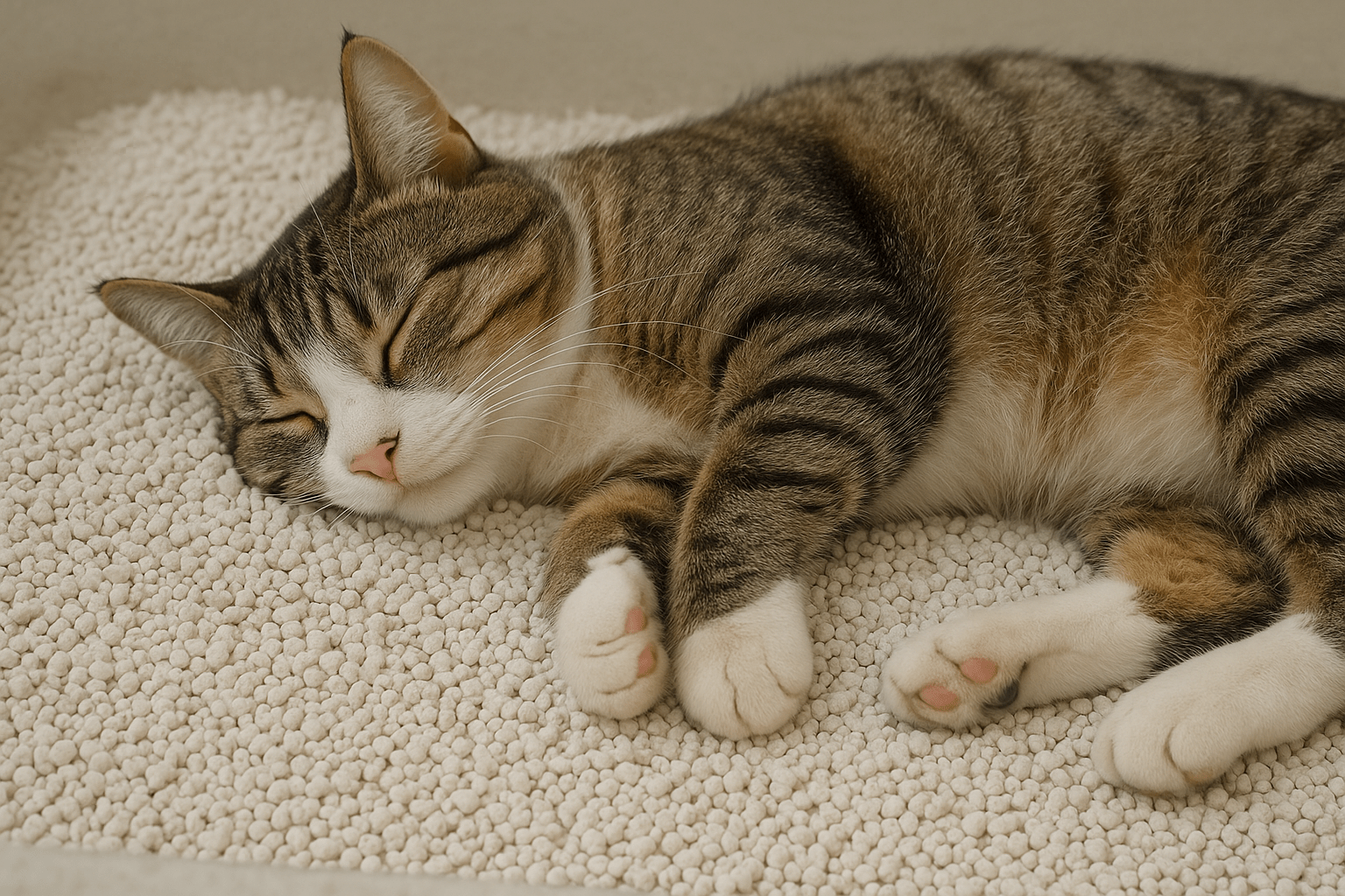 خاک گربه بدون بو